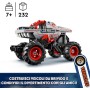 LEGO Technic 42200 Pull-Back Monster Jam ThunderROARus Monster Truck da Costruire