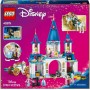 LEGO Disney Princess 43275 Castello e Carrozza di Cenerentola con Cavallo Principessa e Principe Azzurro