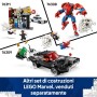 LEGO Marvel 76311 Spider-Verse: Miles Morales Contro la Macchia Set con Edificio, Macchina da Costruire e 4 Minifigure