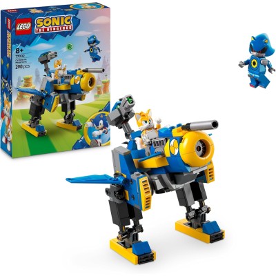 LEGO Sonic 77002 Cyclone vs. Metal Sonic con Mech Robot Trasformabile e Personaggio di Tails