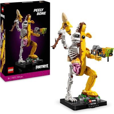 LEGO Fortnite 77072 Bananita Sbucciata Personaggio della Banana dal Videogioco Set di Costruzioni