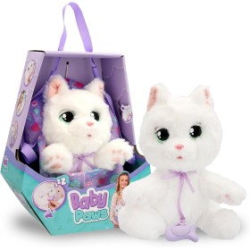 CRY BABIES Little Changers BABY PAWS Gatto, Cucciolo di Peluche Interattivo 927131 CRY BABIES Little Changers BABY PAWS Gatto, Cucciolo di Peluche Interattivo 927131