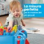 Mattel FGV05 MEGA Bloks Tavolino Multiattività per costruire e imparare i numeri e colori 30 Pezzi