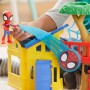 Hasbro F9352 Spidey and His Amazing Friends Playset Il parco giochi di Spidey con action figure di Spidey