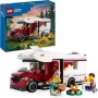 LEGO City 60454 Camper Van delle Vacanze d’Avventura Veicolo da costruire con 3 Minifigure e Accessori