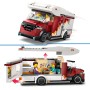 LEGO City 60454 Camper Van delle Vacanze d’Avventura Veicolo da costruire con 3 Minifigure e Accessori