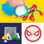 Hasbro F9827 Play-Doh Marvel Spider-Man Lancia e Taglia Set di Plastilina con 2 Action Figure e 4 Vasetti