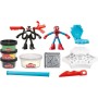 Hasbro F9827 Play-Doh Marvel Spider-Man Lancia e Taglia Set di Plastilina con 2 Action Figure e 4 Vasetti