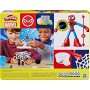 Hasbro F9827 Play-Doh Marvel Spider-Man Lancia e Taglia Set di Plastilina con 2 Action Figure e 4 Vasetti