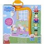 Hasbro F3779 Peppa Pig Peppa's Club - Scatola per Amici con 4 Personaggi e Manico