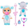 IMC Toys 921511 Cry Babies Loving Care Kristal con 4 Accessori del Dottore che Piange Lacrime Vere