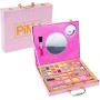 Nice 40052 PINKIT Selfie Ring Suitcase 1 Valigetta Trucchi con Specchio e Anello Luminoso per Selfie