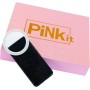 Nice 40052 PINKIT Selfie Ring Suitcase 1 Valigetta Trucchi con Specchio e Anello Luminoso per Selfie