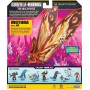 Rocco Giocattoli MN317300 MonsterVerse Godzilla x Kong: il nuovo impero Mothra da 15 cm incluso Mini JIA da 2,5 cm