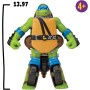 Giochi Preziosi TU845100 Tartarughe Ninja Caos Mutante Action Figure Leonardo 15cm trasformabile in Moto