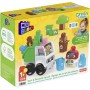 Mattel HDL06 Mega Bloks Green Town Squadra Raccolta Differenziata con 18 Grandi Blocchi tra cui 2 Personaggi