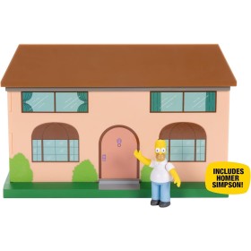 Jakks Pacific 175564 The Simpson playset Casa dei Simpson per ricreare tutte le scene della famosa serie Jakks Pacific 175564 The Simpson playset Casa dei Simpson per ricreare tutte le scene della famosa serie