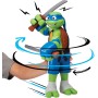 Giochi Preziosi TU843000 Tartarughe Ninja Caos Mutante Leonardo Rolling Punch 30cm con Fuzione Combattimento