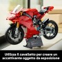 LEGO Technic 42202 Motocicletta Ducati Panigale V4 S Modellino da Costruire per Adulti