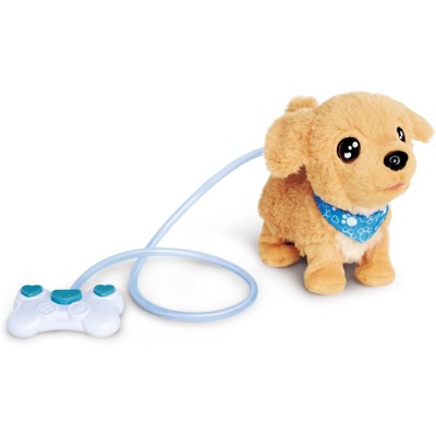 Simba 105890064 Chi Chi Love Loomy Golden Retriever 20cm filoguidato con guinzaglio luminoso