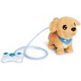 Simba 105890064 Chi Chi Love Loomy Golden Retriever 20cm filoguidato con guinzaglio luminoso