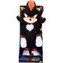 Jakks Pacific 234884 Sonic 3 Movie Peluche di Shadow Deluxe 33cm super Morbido con Occhi Realistici in Acrilico