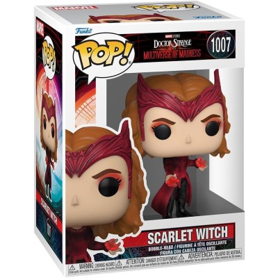 Funko Pop! Marvel: Scarlet Witch Doctor Strange Figura in Vinile da Collezione