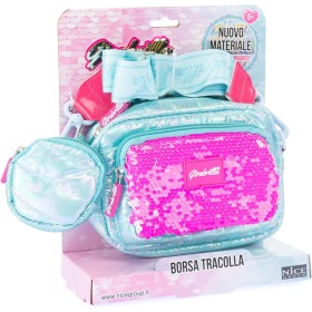 Nice 19054 Girabrilla Puffer Borsa Pochette 1 Borsetta a tracolla Verde Acqua con Porta Monete Nice 19054 Girabrilla Puffer Borsa Pochette 1 Borsetta a tracolla Verde Acqua con Porta Monete