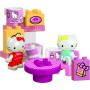 Unico Plus 8694-00HK Il Bar di Hello Kitty - Set Costruzioni con 45 mattoncini per bambini da 18mesi ai 5 anni