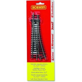 Hornby HT8302 Set Scambio Ferroviario Sinistro R2 Set binari 22,5° lungo 168mm Hornby HT8302 Set Scambio Ferroviario Sinistro R2 Set binari 22,5° lungo 168mm