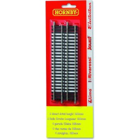 Hornby HT8300 Set 4 Binari dritti lunghi 168mm Hornby HT8300 Set 4 Binari dritti lunghi 168mm