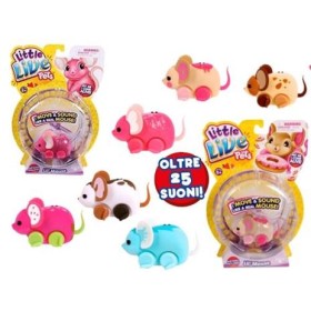Rocco Giocattoli Topolitos Topolino interattivo Si muove e Squittisce Blister 1 pezzo Rocco Giocattoli Topolitos Topolino interattivo Si muove e Squittisce Blister 1 pezzo