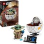 LEGO Star Wars 75403 Grogu e Carrozzina con Rana Sorgan e Minifigure di Grogu Modellino di 'Baby Yoda'