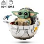 LEGO Star Wars 75403 Grogu e Carrozzina con Rana Sorgan e Minifigure di Grogu Modellino di 'Baby Yoda'