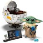 LEGO Star Wars 75403 Grogu e Carrozzina con Rana Sorgan e Minifigure di Grogu Modellino di 'Baby Yoda'