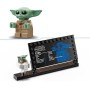 LEGO Star Wars 75403 Grogu e Carrozzina con Rana Sorgan e Minifigure di Grogu Modellino di 'Baby Yoda'