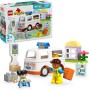 LEGO DUPLO 10447 Ambulanza e Autista con minifigure di Autista e Paziente per lo Sviluppo delle Abilità Socio-Emotive