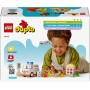 LEGO DUPLO 10447 Ambulanza e Autista con minifigure di Autista e Paziente per lo Sviluppo delle Abilità Socio-Emotive