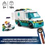 LEGO City 60451 Ambulanza di Emergenza con 2 Minifigure e accessori medici