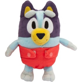 Giochi Preziosi BLY61500 Bluey Peluche 20cm di Bluey in versione estiva con costume da bagno Morbido e Altamente Dettagliato