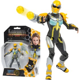 Giochi Preziosi GRV11100 Gormiti The New Era - Scion Dell'Aria Skye 15cm con Funzione Attacco e Armatura effetto Silver