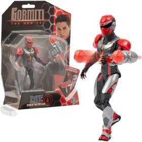Giochi Preziosi GRV11200 Gormiti The New Era Scion Del Fuoco Zane 15cm con Funzione Attacco e Armatura effetto Silver