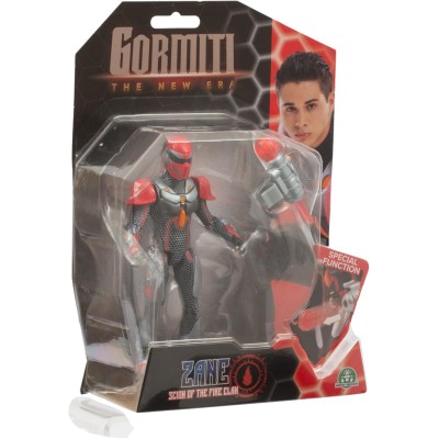 Giochi Preziosi GRV11200 Gormiti The New Era Scion Del Fuoco Zane 15cm con Funzione Attacco e Armatura effetto Silver