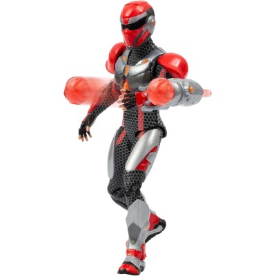 Giochi Preziosi GRV11200 Gormiti The New Era Scion Del Fuoco Zane 15cm con Funzione Attacco e Armatura effetto Silver