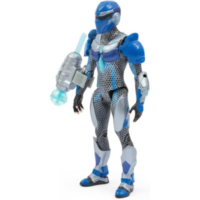 Giochi Preziosi GRV11300 Gormiti The New Era - Scion Dell'Acqua Carter 15cm con Funzione Attacco e Armatura Effetto Silver