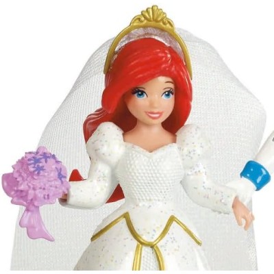 Mattel T7319 Disney Princess Fairytail Wedding Coppie da Sogno Ariel e Principe Eric