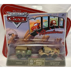 Mattel M1900 Cars Sarge Boot Camp - Sarge e Saetta McQueen