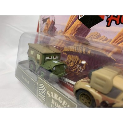 Mattel M1900 Cars Sarge Boot Camp - Sarge e Saetta McQueen