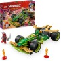 LEGO Ninjago 71828 Racer Pull-Back di Lloyd Auto da Corsa con 2 Minifigure Armatura Spade e Elementi Fulmine