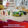 LEGO Ninjago 71828 Racer Pull-Back di Lloyd Auto da Corsa con 2 Minifigure Armatura Spade e Elementi Fulmine